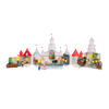 Super Mario Bros Le Film - Ensemble Château du Royaume Champignon avec figurines miniatures Mario et Princesse Peach de 1,25"
