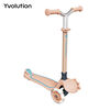 Yvolution Glider 2in1 3-wheel Scooter & Ride-On - Peach-Blue