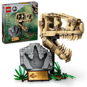 LEGO Jurassic World Les fossiles de dinosaures : le crâne de T. rex 76964