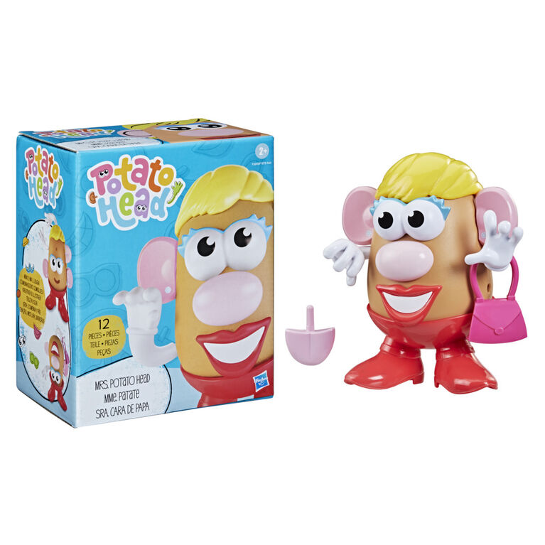 Potato Head, jouet Madame Patate classique pour enfants avec 12 pièces