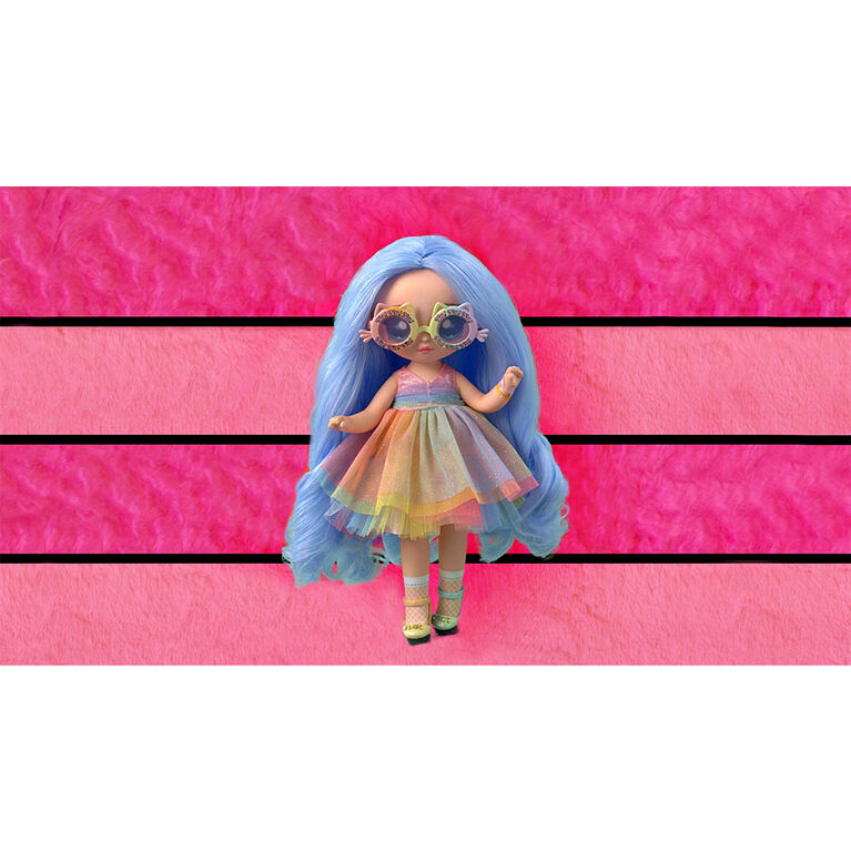 Rainbow Kitty Na! Na! Na! Surprise Ultimate Surprise avec nouvelle poupée plus grande et 100+ styles à agencer et associer