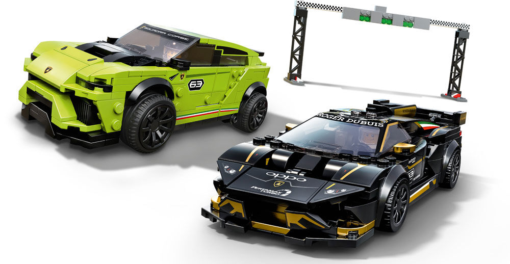 LEGO Speed Champions Lamborghini Urus ST X Lamborghini Hura 76899 663 pieces