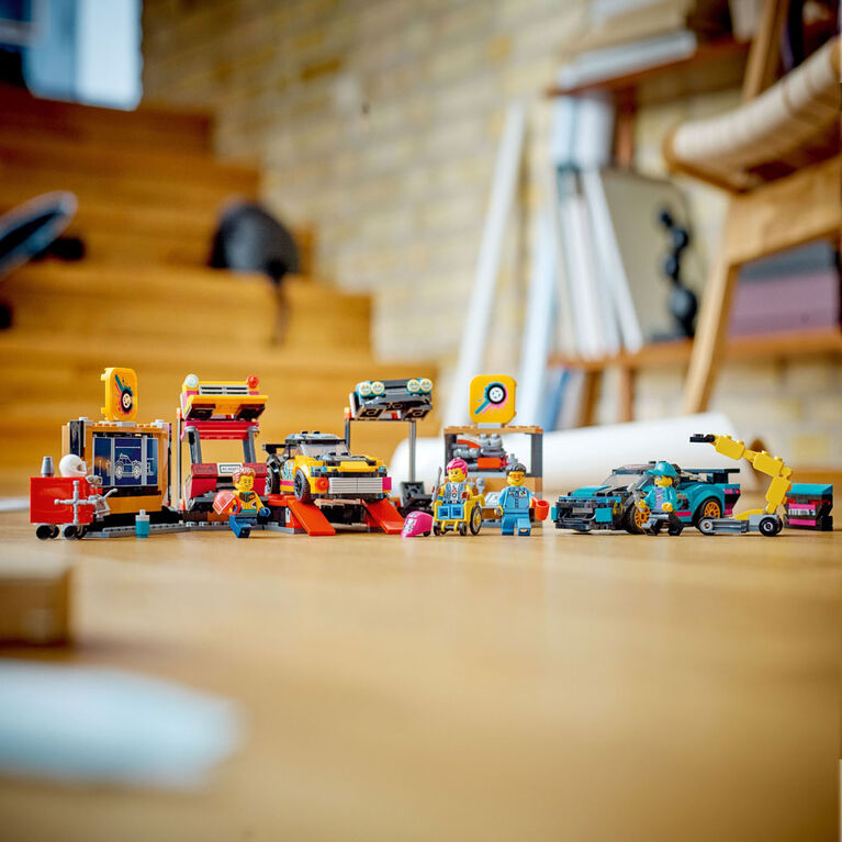 LEGO City Custom Car Garage 60389 Building Toy Set (507 Pieces)