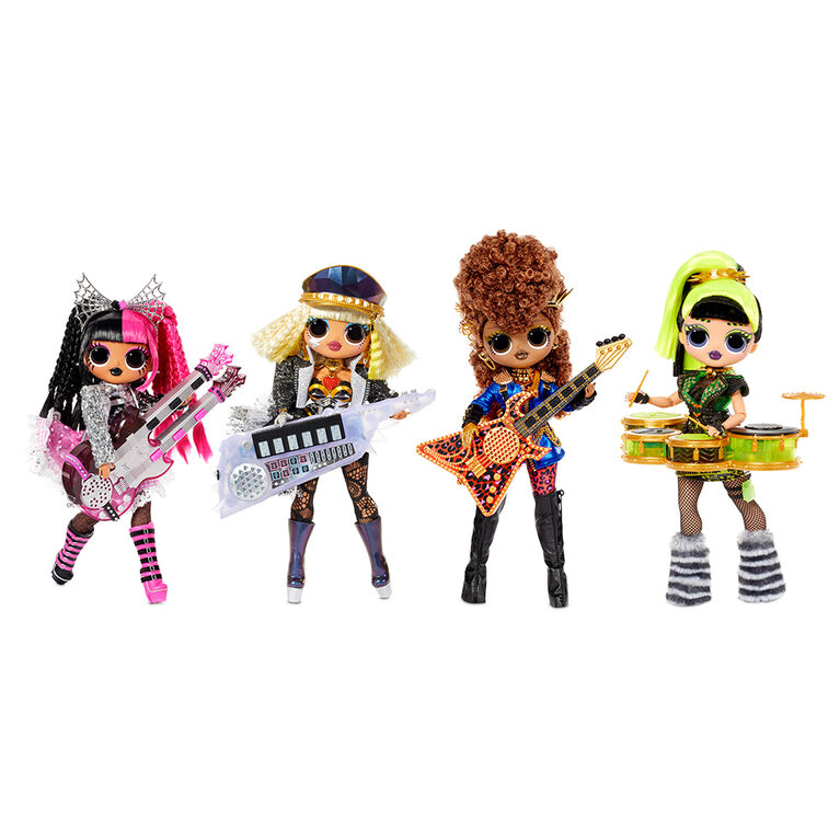 LOL Surprise OMG Remix Rock Metal Chick Fashion Doll with 15 Surprises