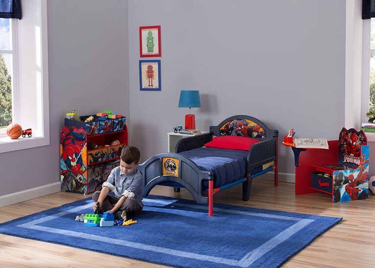 Marvel Spider-Man Plastic Toddler Bed by Delta Children