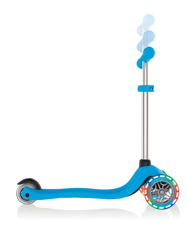 Globber Primo Scooter with Lights - Sky Blue