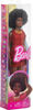 Barbie Fashionistas Doll #221 with Natural Black Hair, Red Dress & Accessories, 65th Anniversary