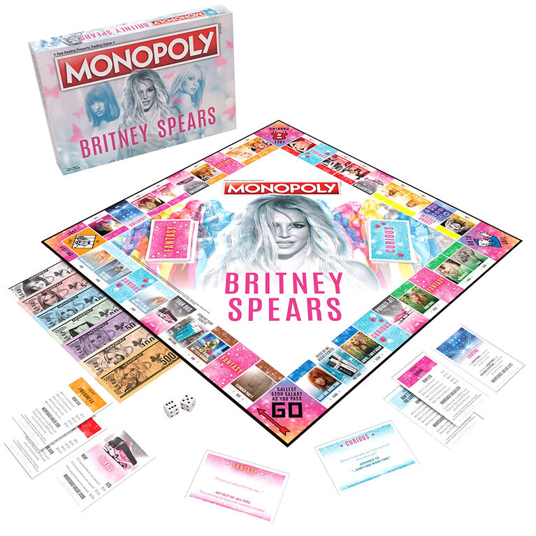 USAopoly MONOPOLY: Britney Spears - English Edition
