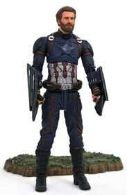 Marvel Select Avengers 3 Captain America Figurine. - &Eacute;dition anglaise