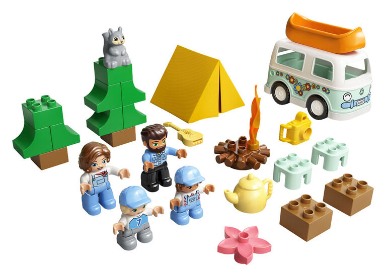 LEGO DUPLO Town Family Camping Van Adventure 10946 (30 pieces)