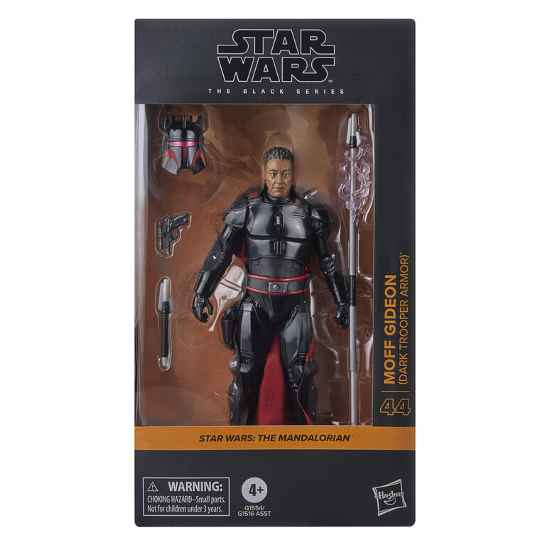 Star Wars The Black Series Moff Gideon (Dark Trooper Armor), Star Wars: The Mandalorian Premium Collectible 6 Inch Action Figure