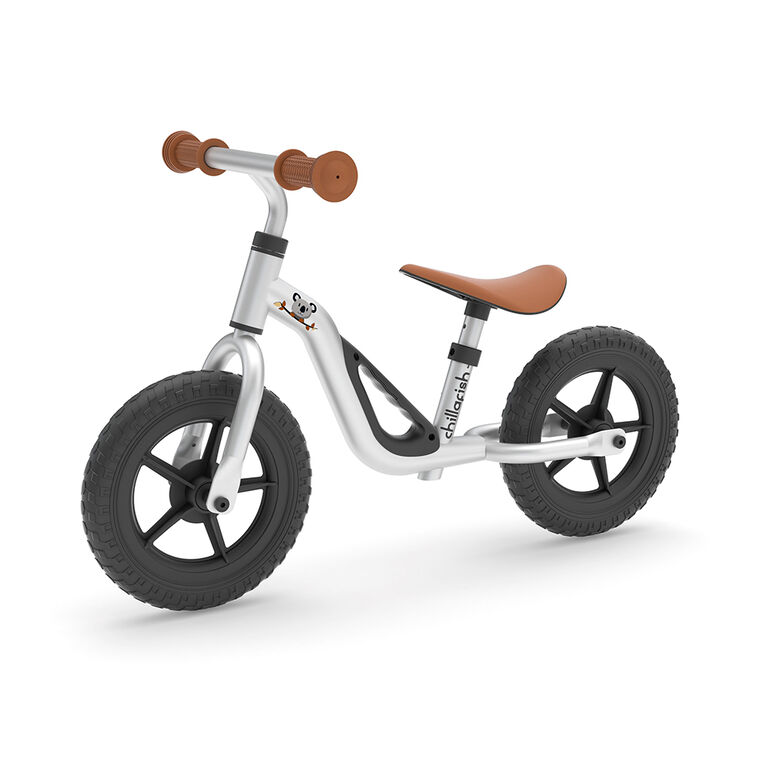 Chillafish Charlie 10Inch Balance Bike - Silver