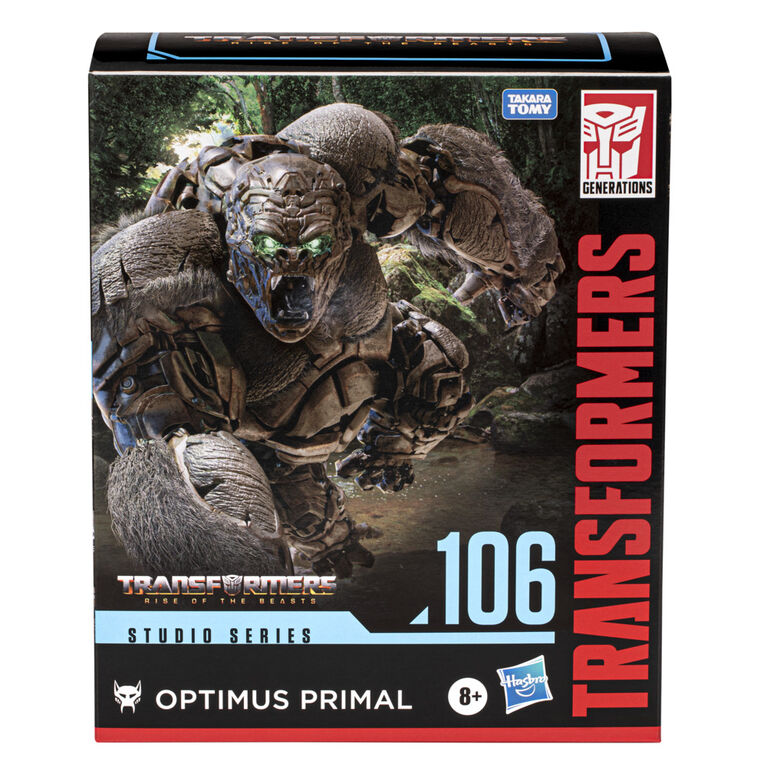 Transformers Studio Series Leader Transformers: Rise of the Beasts 106 Optimus Primal 8.5 Inch Action Figure