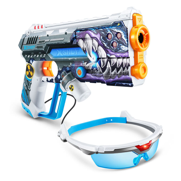 X-Shot Skins Laser 360° (2 Laser Blasters & 2 Infrared Headset) by ZURU