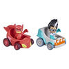 PJ Masks Owlette vs Romeo Battle Racers Preschool Toy, Vehicle and Action Figure