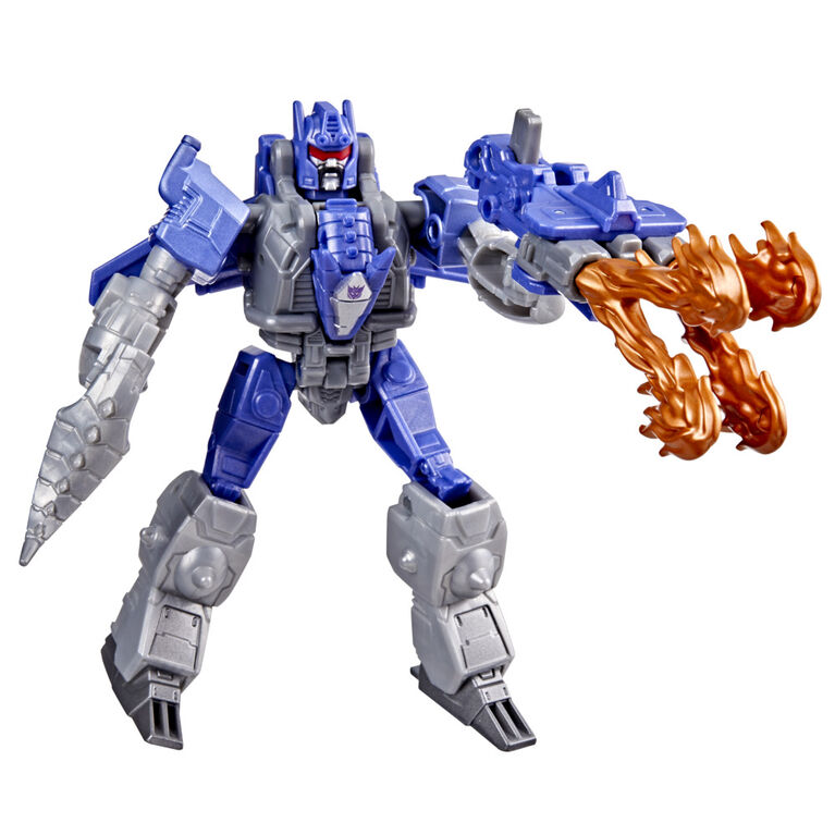 Transformers CYBERWORLD, figurine Cyber Changers Galvatron en armure