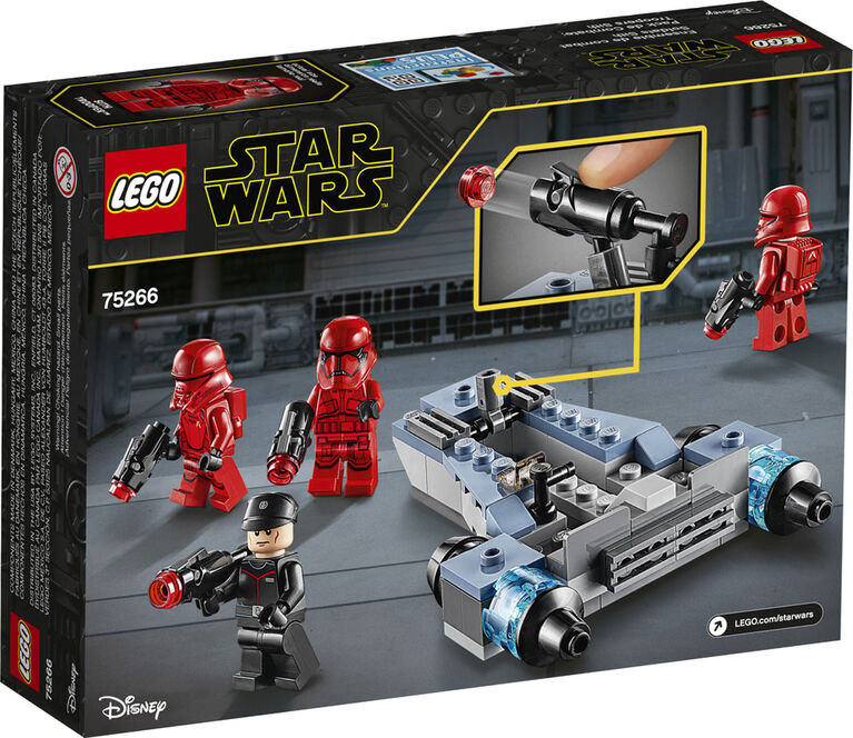 Lego Star Wars Tm Sith Troopers Battle Pack 75266 Toys R Us Canada