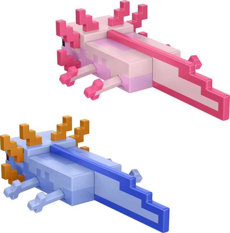 Minecraft Figurine Axolotls