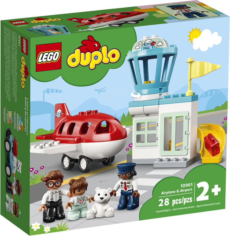 LEGO DUPLO Town Airplane and Airport 10961 (28 pieces)