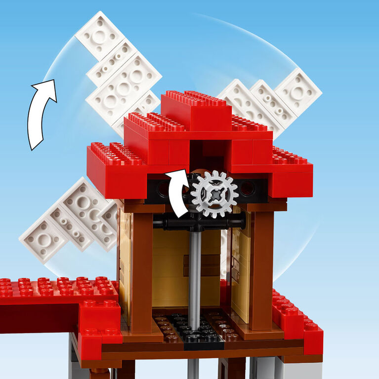 LEGO Minecraft The Windmill Farm Video-Game Set, Adventure Toy and Zombie Gift for Kids 21262