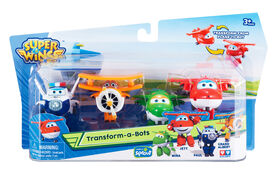 Super Wings Transform-a-Bots 4 Pack