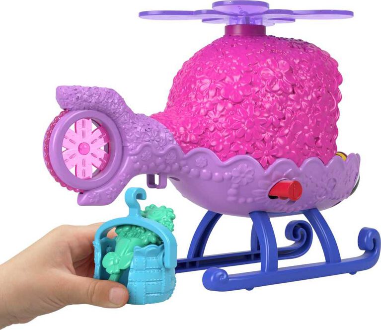 Imaginext DreamWorks Trolls Poppy Figure and Toy Helicopter for Preschool Pretend Play, 4 Pieces - R Exclusive