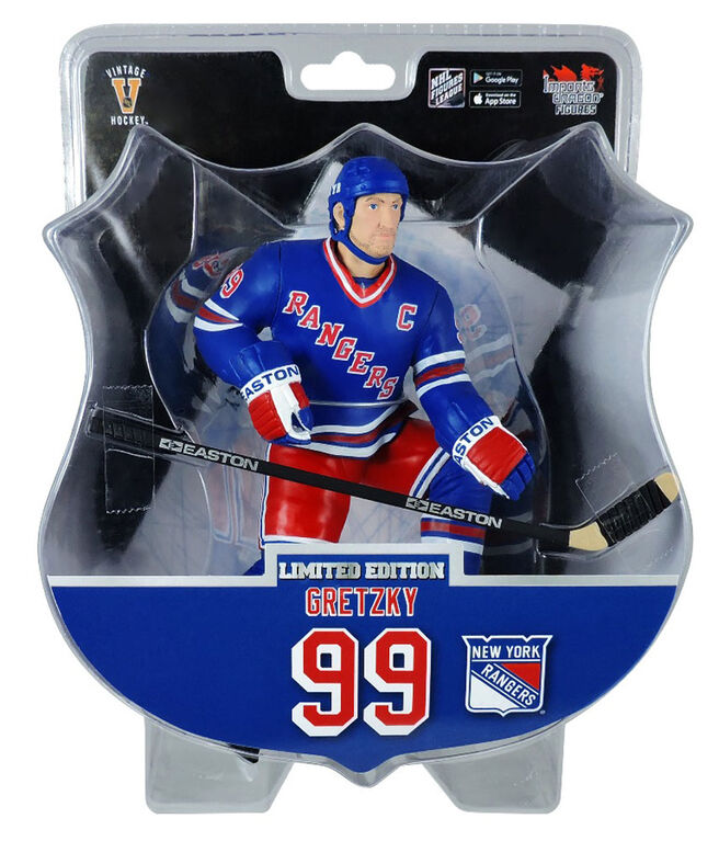 Wayne Gretzky Rangers New York LNH Légende Figurine 6'.