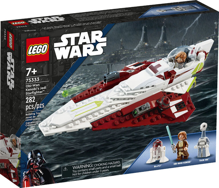 LEGO Star Wars Le Jedi Starfighter d'Obi-Wan Kenobi 75333 Ensemble de construction (282 pièces)