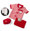 Melissa & Doug Server Role Play Costume Dress-Up Set With Realistic Accessories