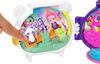 Polly Pocket Dolls and Playset, Mini Travel Toys, Pet Connects Panda