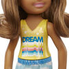 Barbie Chelsea Doll Wearing Skirt with Cloud Print