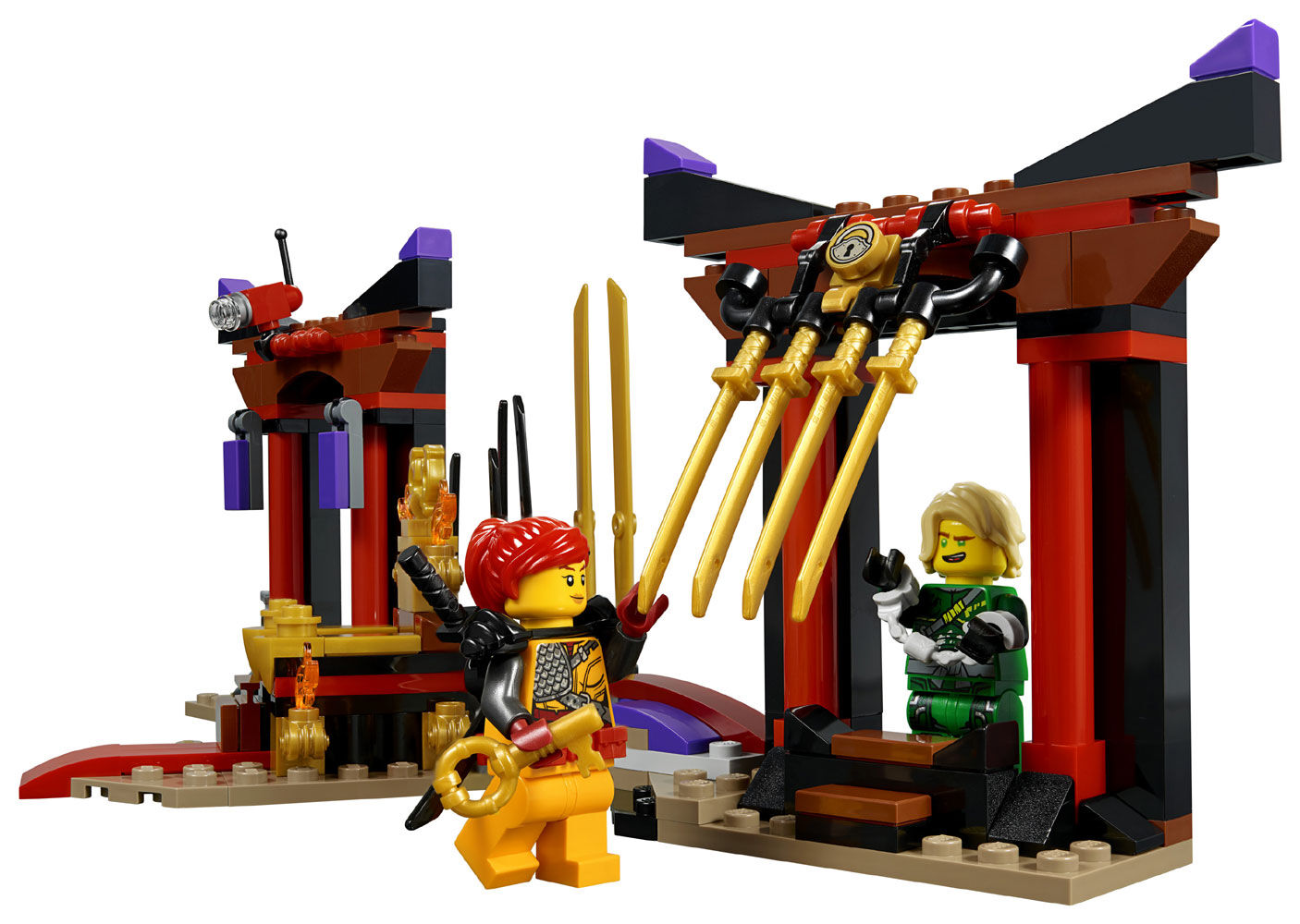 lego throne room showdown