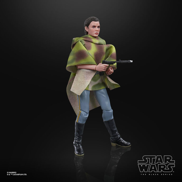 Star Wars The Black Series Princess Leia Organa (Endor) Toy 6-Inch Scale Star Wars: Return of the Jedi Collectible Figure