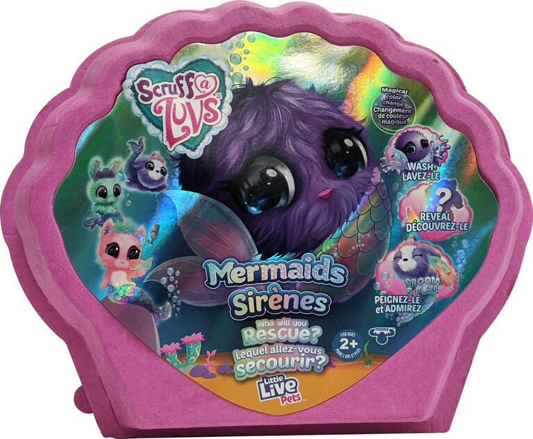 Little Live Pets Scruff-a-luv Mermaids Single Pack