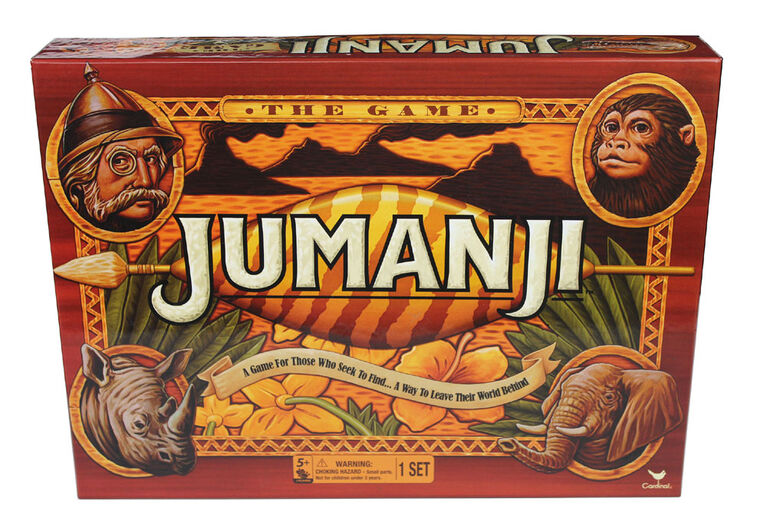 Jumanji Classic Retro '90s Board Game - English Edition - styles may vary