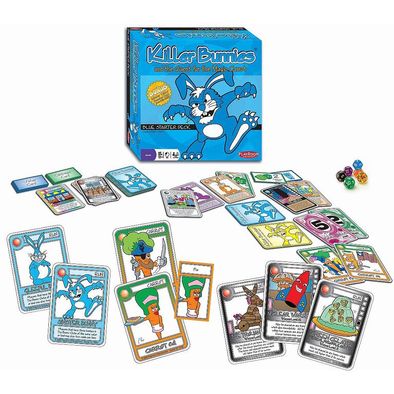 Killer Bunnies Quest Blue Starter Game Toys R Us Canada