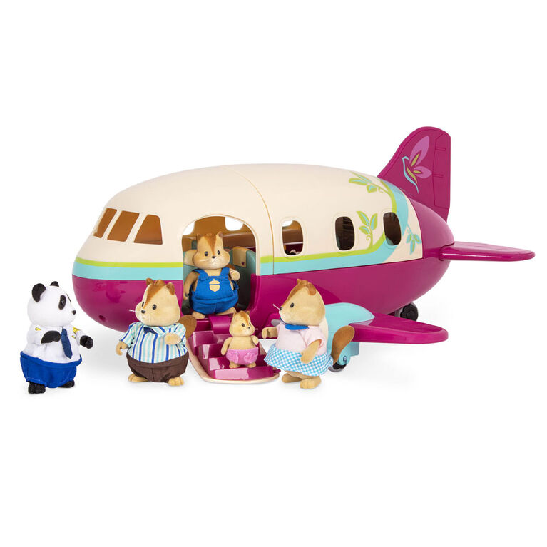 Li'l Woodzeez, Honeysuckle Airway Airplane with Accessories