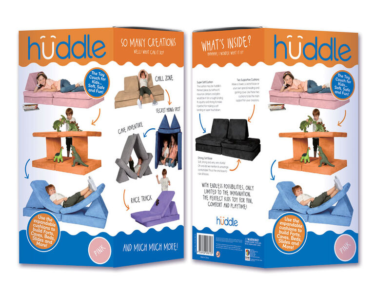 Huddle Play Couch Pink