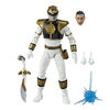 Power Rangers Lightning Collection - Figurine de collection Mighty Morphin Ranger blanc de 15 cm.