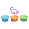 Play-Doh Stamp 'n Colors On the Go Dinosaur Set with Storage and 3 Colors - R Exclusive