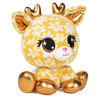 P.Lushes Designer Fashion Pets, Daisy Doemei, biche en peluche de luxe, jaune/or, 15,2 cm