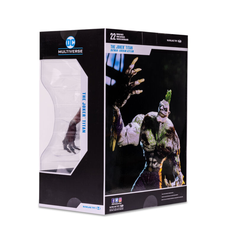 DC Multiverse - Titan Joker ( Batman: Arkham Asylum game) Mega Figure