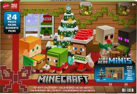 Minecraft Toys, Mob Head Minis Advent Calendar, Gift for Kids