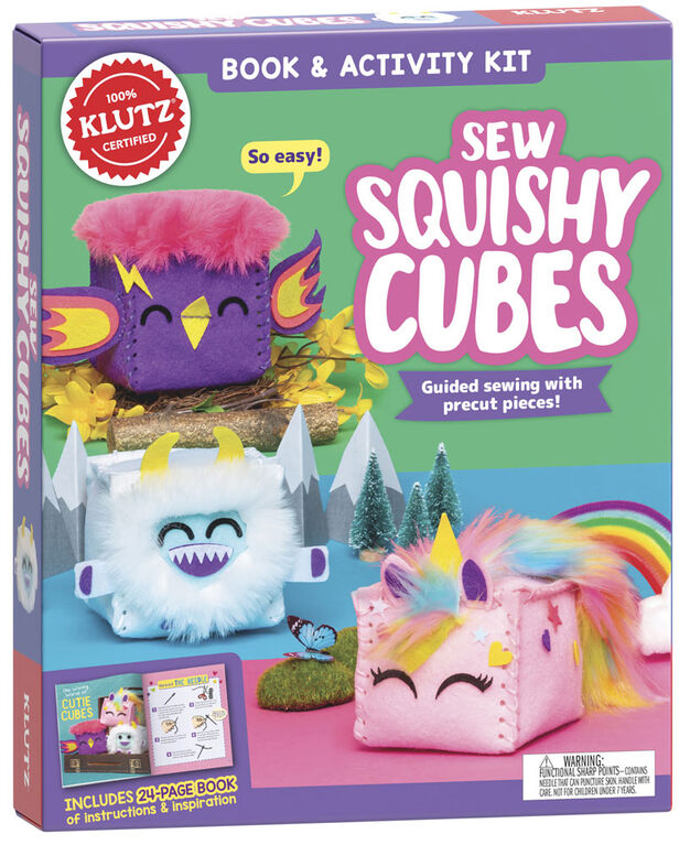 Sew Squishy Cubes - Édition anglaise