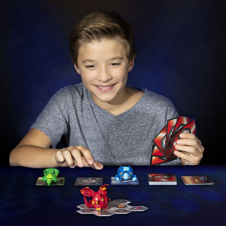 Bakugan, Tryhno, 2-inch Tall Collectible Action Figure and Trading Card