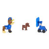 PAW Patrol, Big Truck Pups Chase Action Figure with Clip-on Rescue Drone, Command Center Pod and Animal Friend