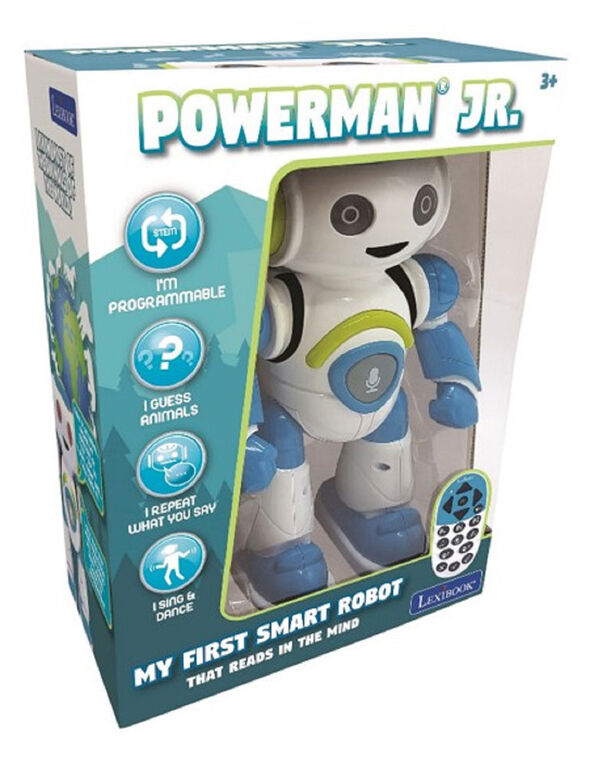 Lexibook Powerman Jr. Potence Robot Bleu - Édition anglaise