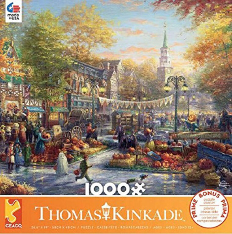 Ceaco: Thomas Kinkade - Pumpkin Festival Puzzle 1000 Pieces