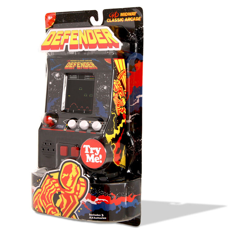 Arcade Classics Defender Retro Mini Arcade Game Toys R Us Canada