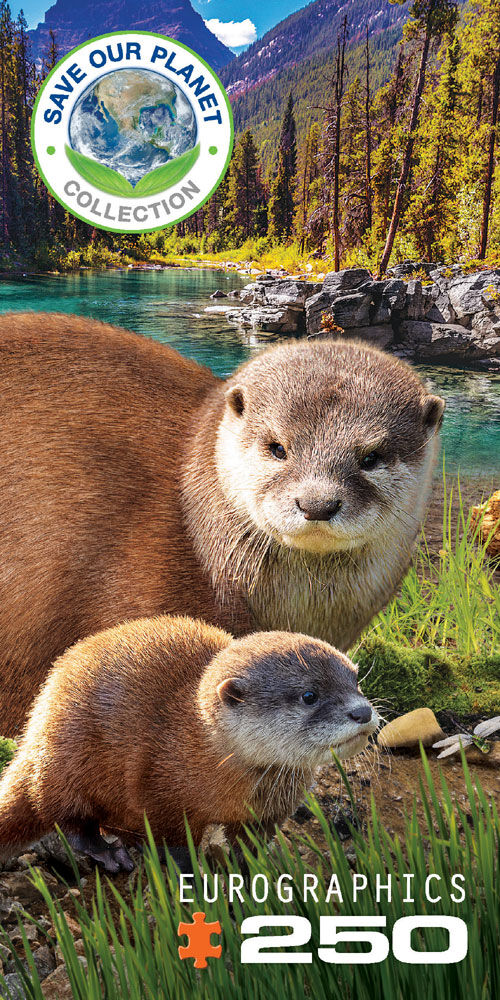 Otters 250 Piece Puzzle